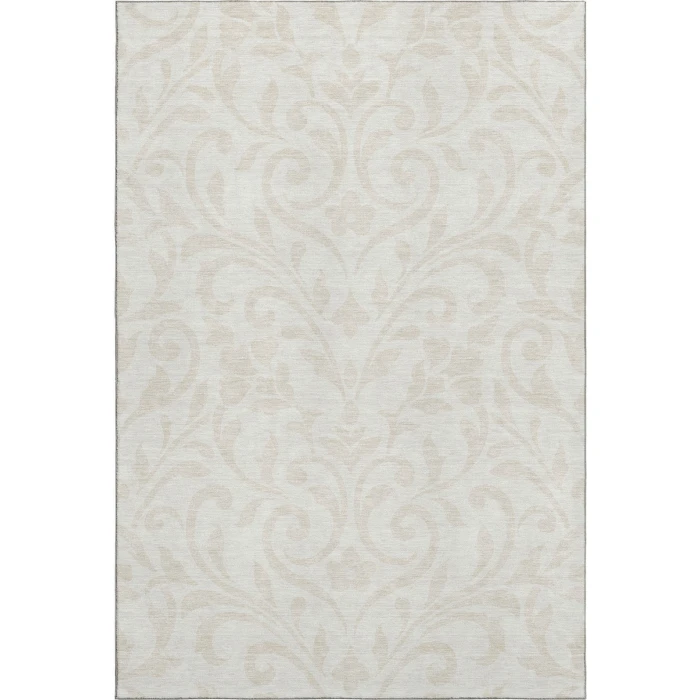 Addison Mayfield Ivory AMF875 - 8ft. Round Rug
