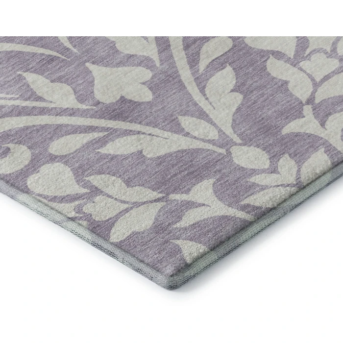 Addison Mayfield Purple AMF875 - 8ft. Round Rug