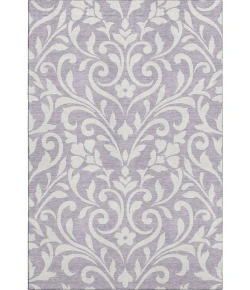 Addison Mayfield Purple AMF875 - 8ft. Round Rug