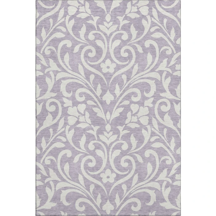 Addison Mayfield Purple AMF875 - 8ft. Round Rug
