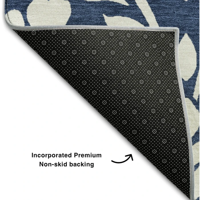 Addison Mayfield Blue AMF875 - 8ft. Round Rug