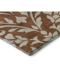 Addison Mayfield Orange AMF875 - 8ft. Round Rug