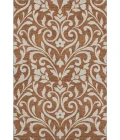 Addison Mayfield Orange AMF875 - 8ft. Round Rug