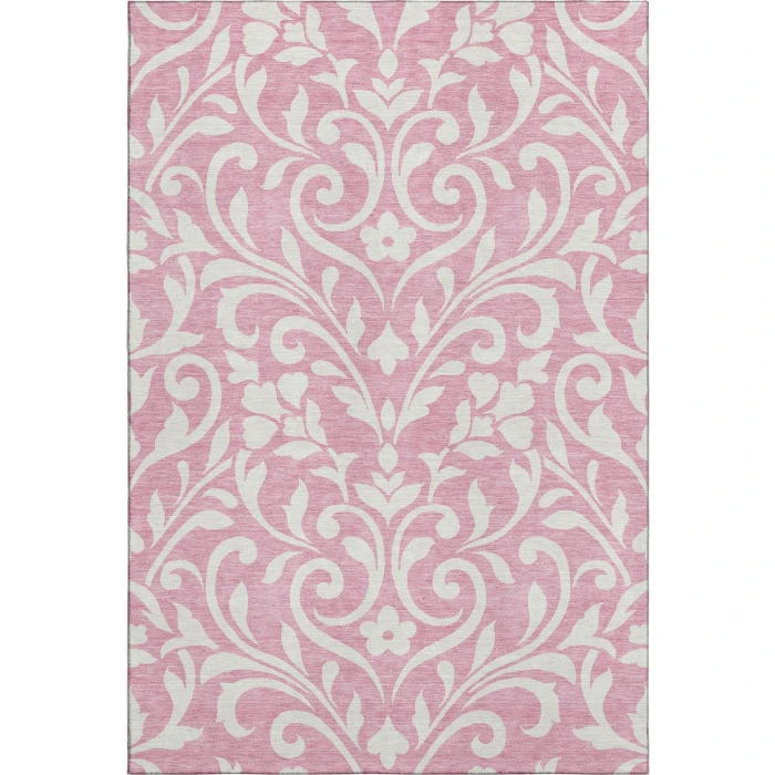 Addison Mayfield Pink AMF875 - 8ft. Round Rug