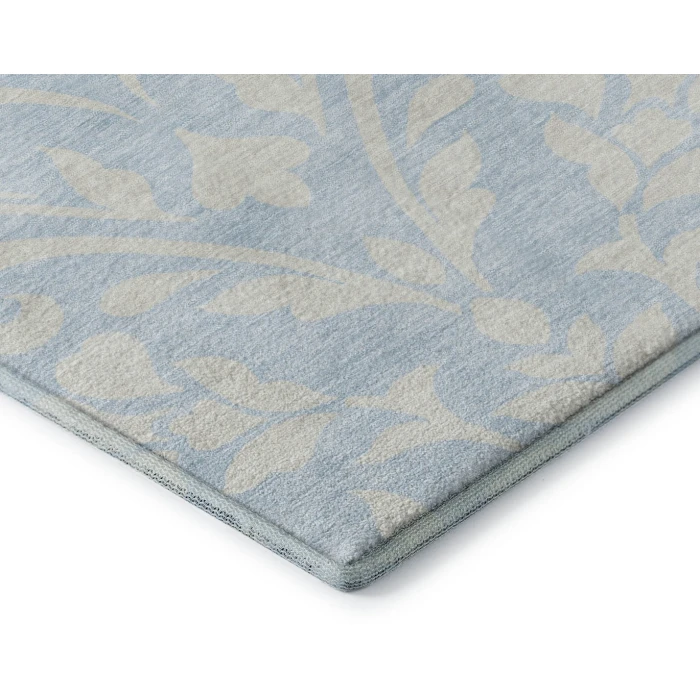 Addison Mayfield Blue AMF875 - 8ft. Round Rug