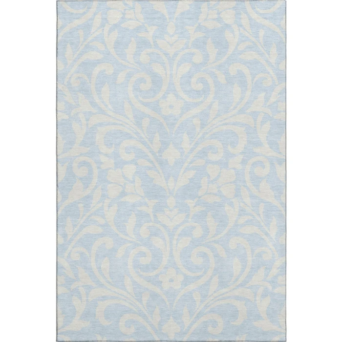 Addison Mayfield Blue AMF875 - 8ft. Round Rug