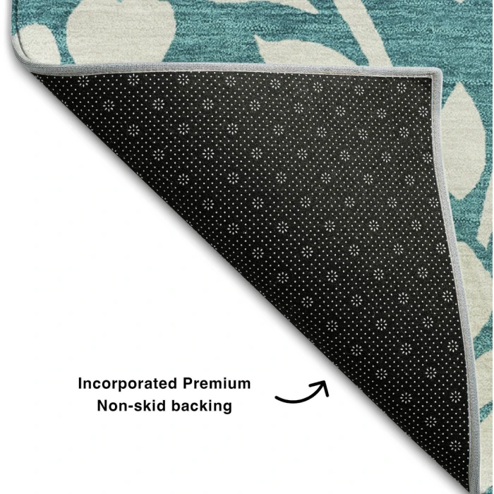 Addison Mayfield Teal AMF875 8ft. x 10ft. Rect. Rug