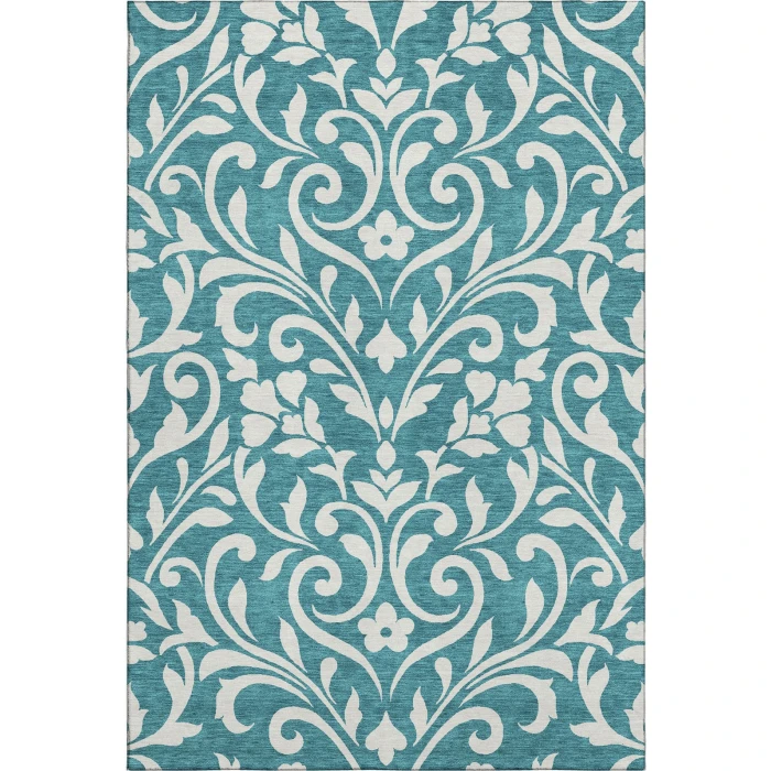 Addison Mayfield Teal AMF875 8ft. x 10ft. Rect. Rug