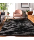 Addison Mayfield Black AMF876 - 8ft. Round Rug