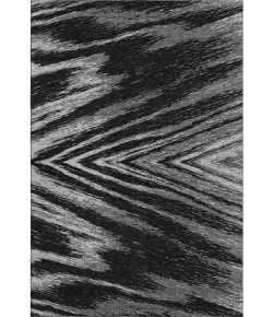 Addison Mayfield Black AMF876 - 8ft. Round Rug