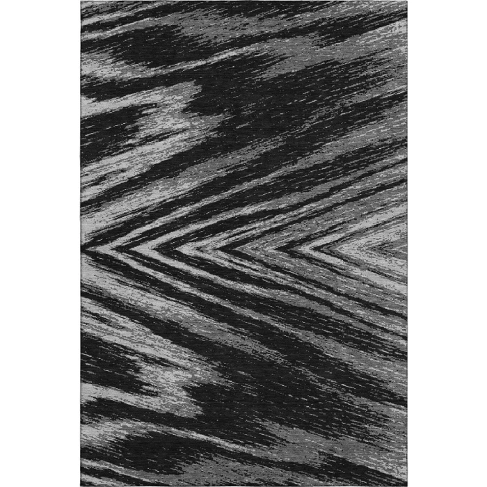 Addison Mayfield Black AMF876 - 8ft. Round Rug