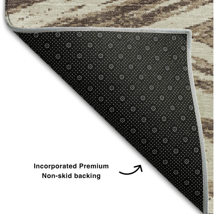 Addison Mayfield Brown AMF876 5ft. x 7ft. 6in. Rect. Rug