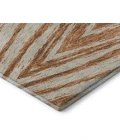 Addison Mayfield Orange AMF876 9ft. x 12ft. Rect. Rug