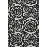 Addison Mayfield Black AMF877 2ft. 3in. x 7ft. 6in. Rect. Rug