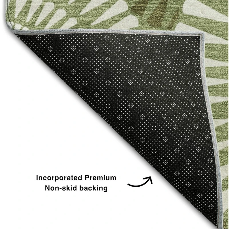 Addison Mayfield Green AMF877 2ft. 3in. x 7ft. 6in. Rect. Rug
