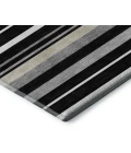 Addison Mayfield Black AMF879 - 8ft. Round Rug