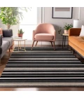 Addison Mayfield Black AMF879 - 8ft. Round Rug