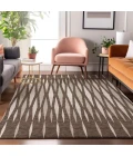 Addison Mayfield Brown AMF881 8ft. x 10ft. Rect. Rug