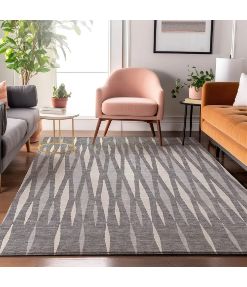 Addison Mayfield Gray AMF881 8ft. x 10ft. Rect. Rug
