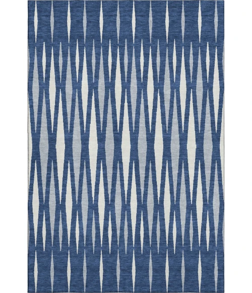 Addison Mayfield Blue AMF881 8ft. x 10ft. Rect. Rug