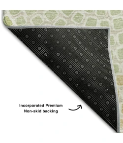 Addison Mayfield Green AMF882 - 8ft. Round Rug