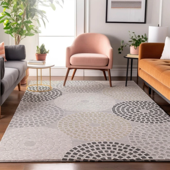Addison Mayfield Gray AMF882 9ft. x 12ft. Rect. Rug