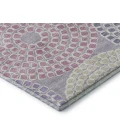 Addison Mayfield Purple AMF882 - 8ft. Round Rug