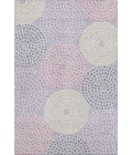 Addison Mayfield Purple AMF882 - 8ft. Round Rug