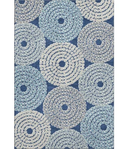 Addison Mayfield Blue AMF882 - 8ft. Round Rug