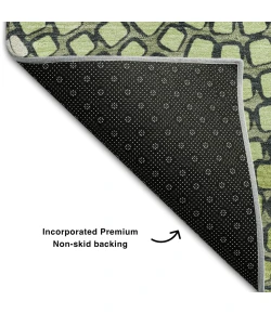 Addison Mayfield Green AMF882 - 8ft. Round Rug