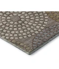 Addison Mayfield Brown AMF882 - 8ft. Round Rug