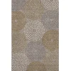 Addison Mayfield Brown AMF882 - 8ft. Round Rug