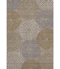Addison Mayfield Brown AMF882 - 8ft. Round Rug