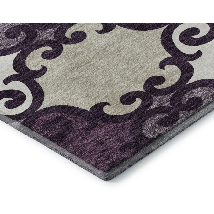 Addison Mayfield Purple AMF883 8ft. x 10ft. Rect. Rug