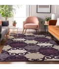 Addison Mayfield Purple AMF883 8ft. x 10ft. Rect. Rug