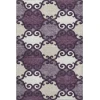 Addison Mayfield Purple AMF883 - 8ft. Round Rug