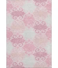 Addison Mayfield Pink AMF883 - 8ft. Round Rug
