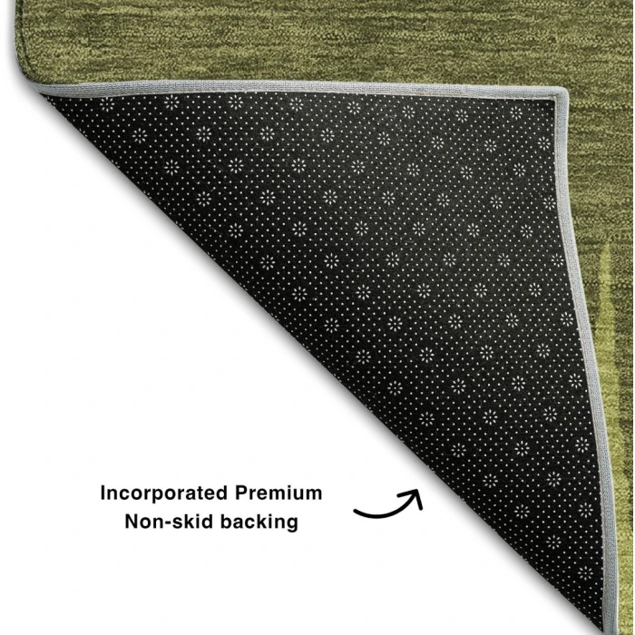 Addison Mayfield Green AMF886 - 8ft. Round Rug