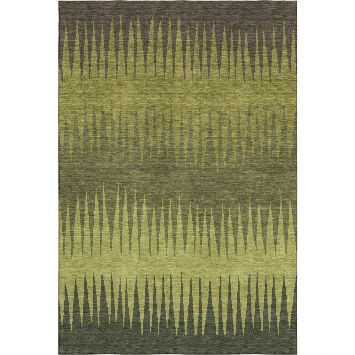 Addison Mayfield Green AMF886 - 8ft. Round Rug