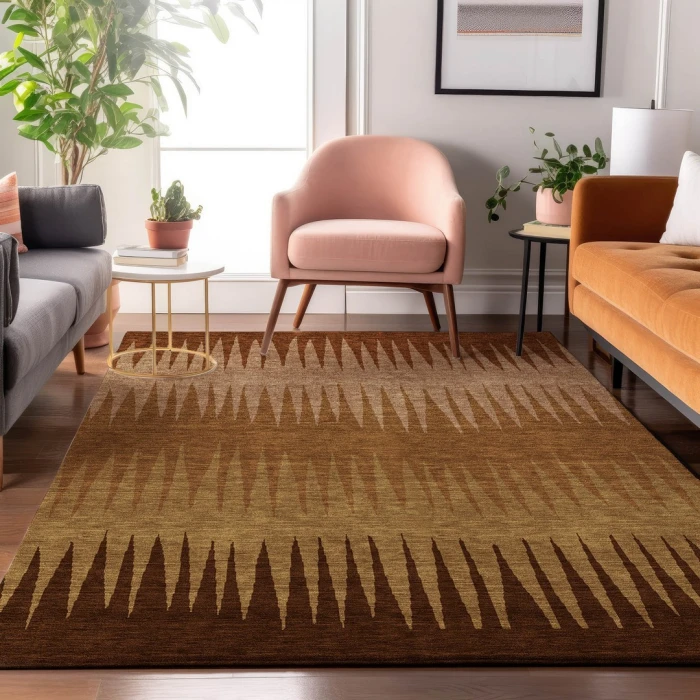 Addison Mayfield Orange AMF886 9ft. x 12ft. Rect. Rug
