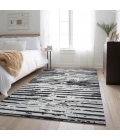 Addison Mayfield Black AMF888 - 8ft. Round Rug