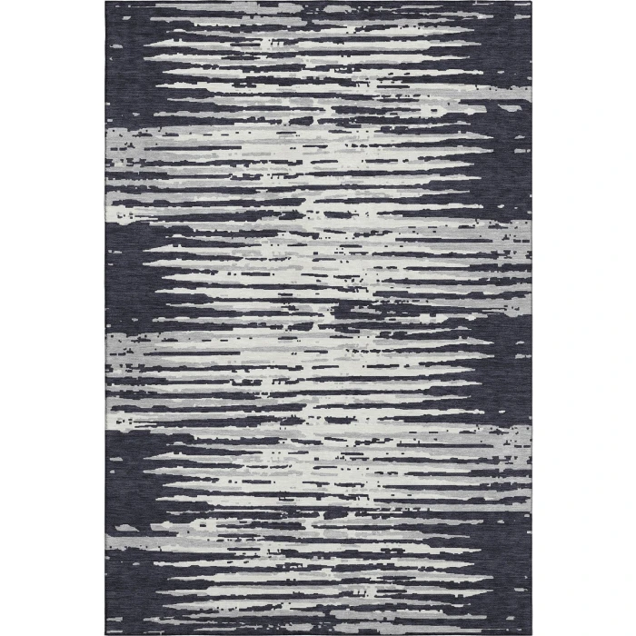 Addison Mayfield Black AMF888 - 8ft. Round Rug