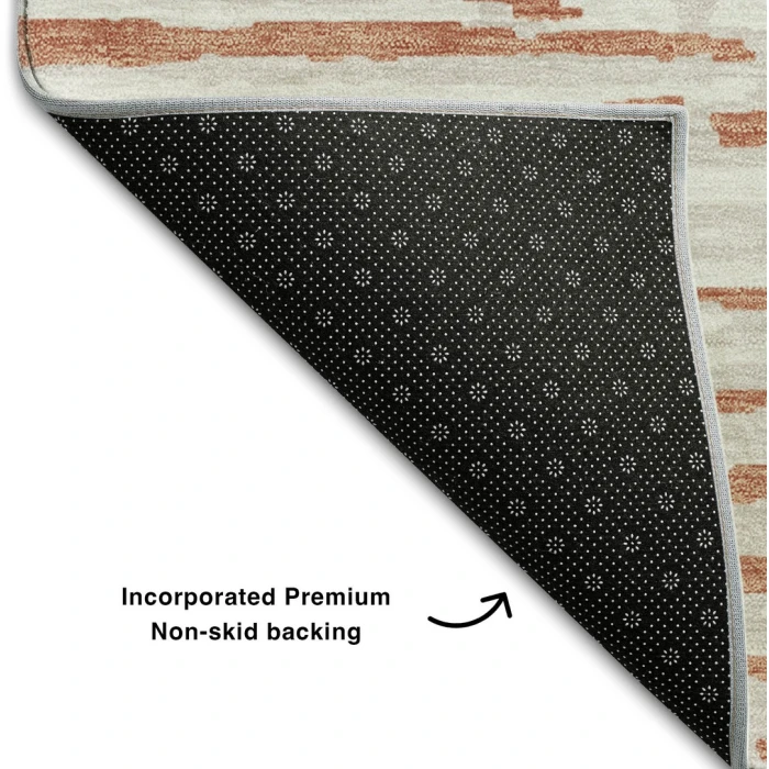 Addison Mayfield Orange AMF888 8ft. x 10ft. Rect. Rug