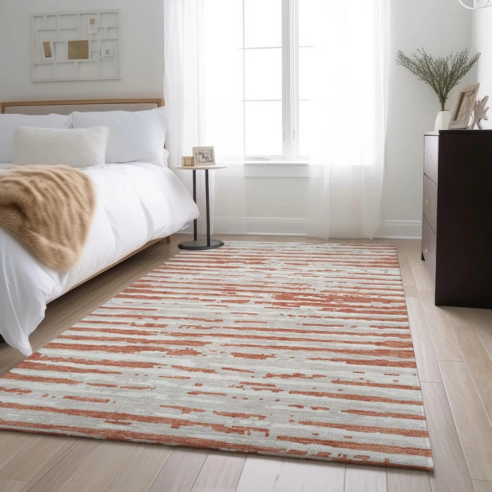 Addison Mayfield Orange AMF888 8ft. x 10ft. Rect. Rug
