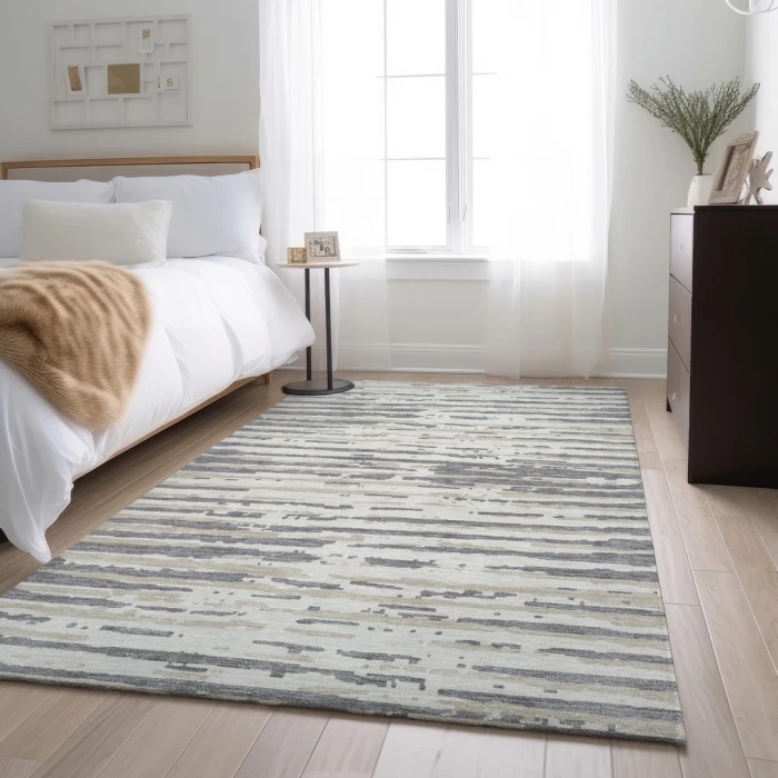 Addison Mayfield Gray AMF888 8ft. x 10ft. Rect. Rug