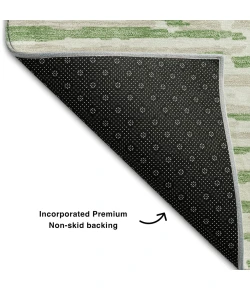 Addison Mayfield Green AMF888 - 8ft. Round Rug