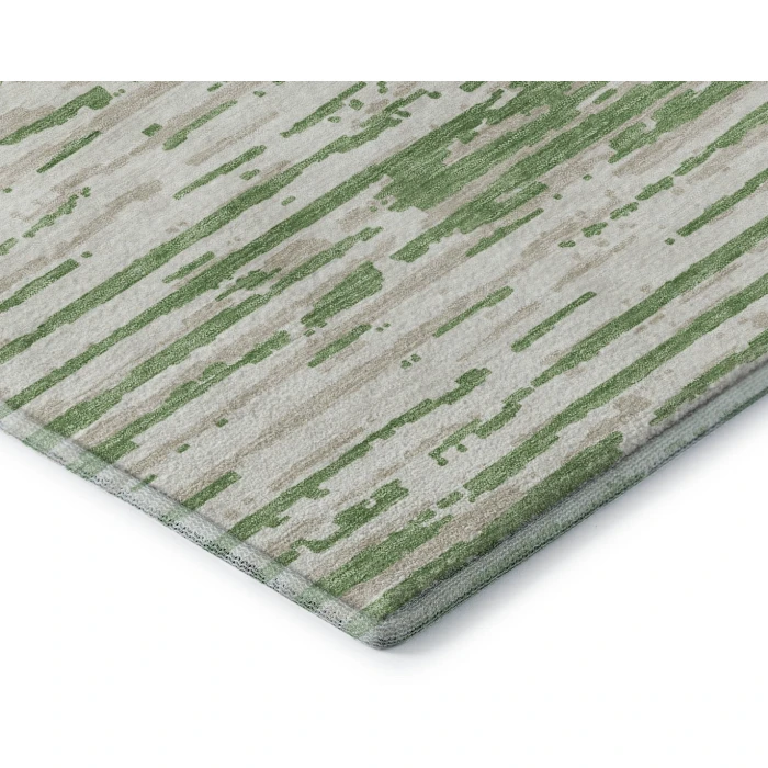 Addison Mayfield Green AMF888 - 8ft. Round Rug
