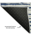 Addison Mayfield Blue AMF888 - 8ft. Round Rug