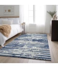 Addison Mayfield Blue AMF888 - 8ft. Round Rug