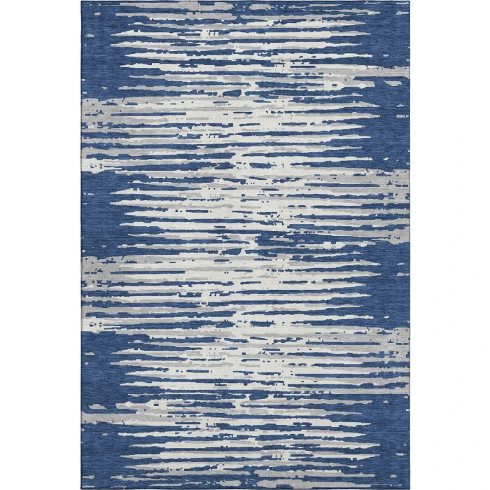 Addison Mayfield Blue AMF888 - 8ft. Round Rug